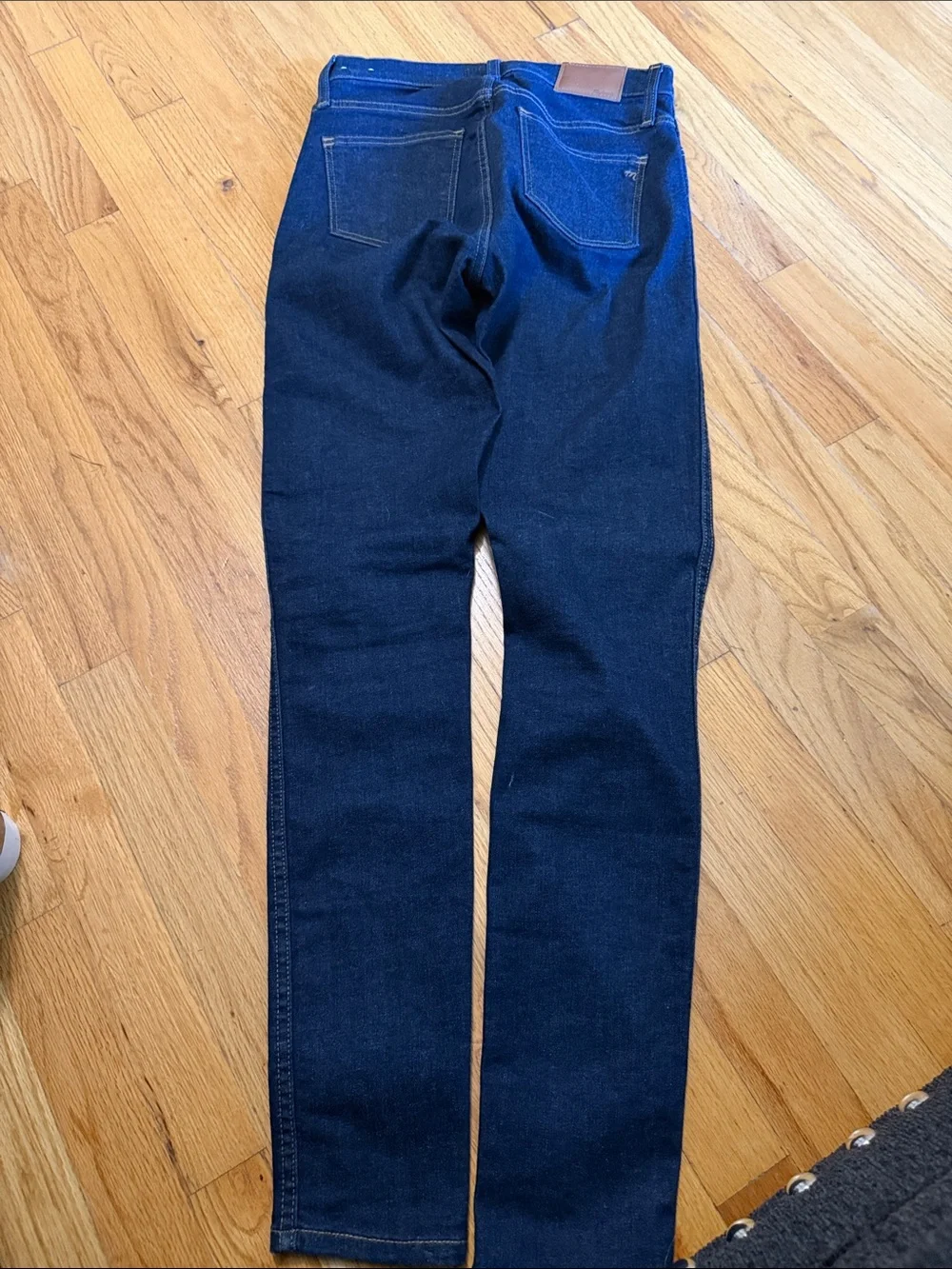 Madewell Dark Indigo High-Rise Skinny Jeans